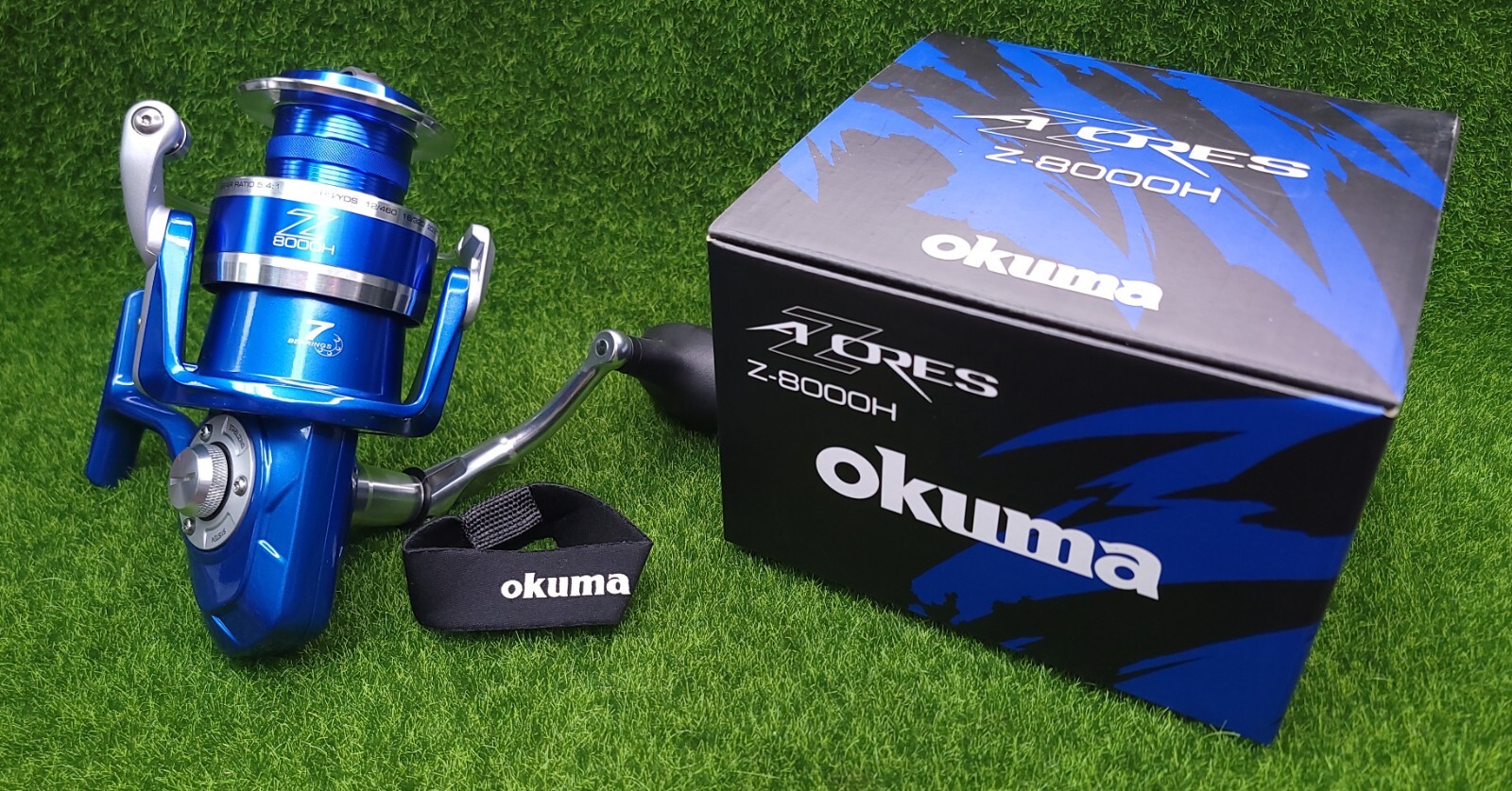 Okuma Azores 5.4:1 Left/Right Hand Spinning Saltwater Fishing Reel