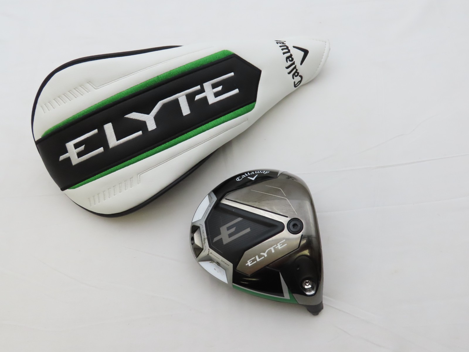 Used Callaway Elyte 9.0* Driver Head Only +HC Callaway Elyte 9.0
