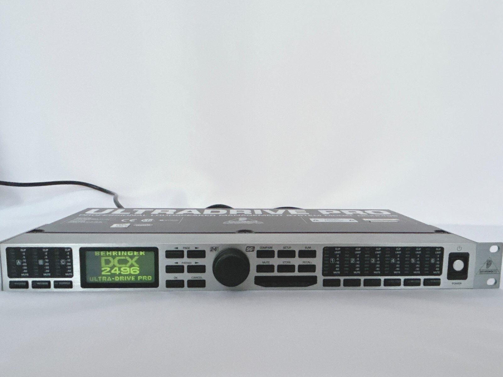 Behringer DCX2496 Ultra-Drive Loudspeaker Management System