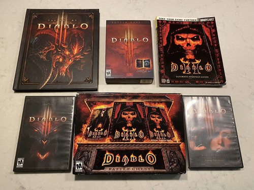Diablo Battle Chest PC Diablo II And Diablo III Expansion Pack Lot