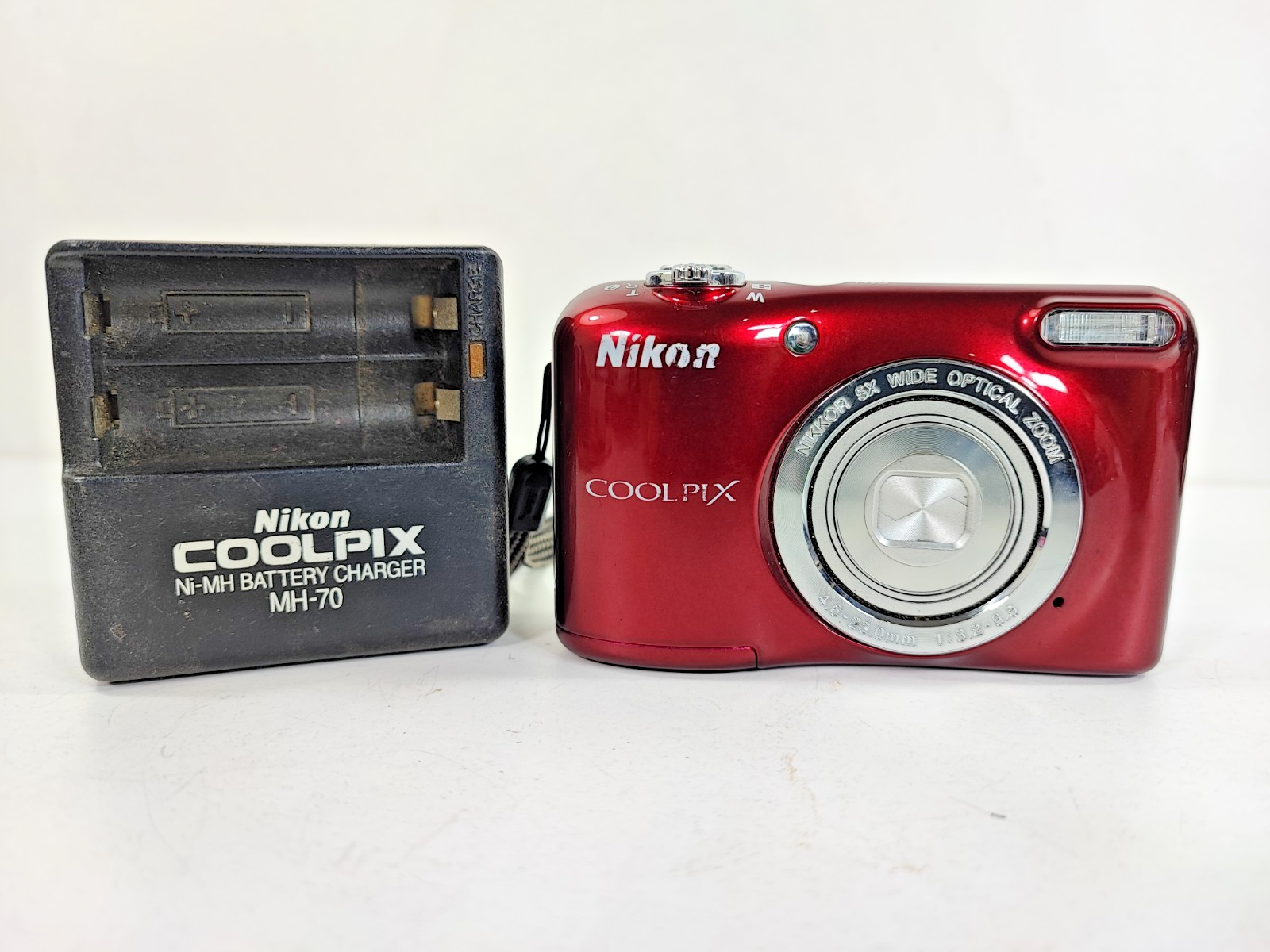 Nikon Coolpix L31 16.1MP Digital Camera Red | eBay