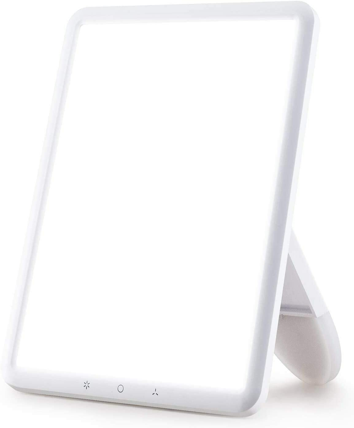VIPEX Light Therapy Lamp Ultra-Thin 10000 Lux with Adjustable