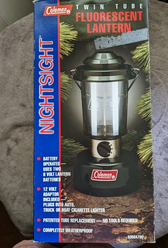 Coleman 5355-700 Camping Personal Lantern Fluorescent Twin Tube
