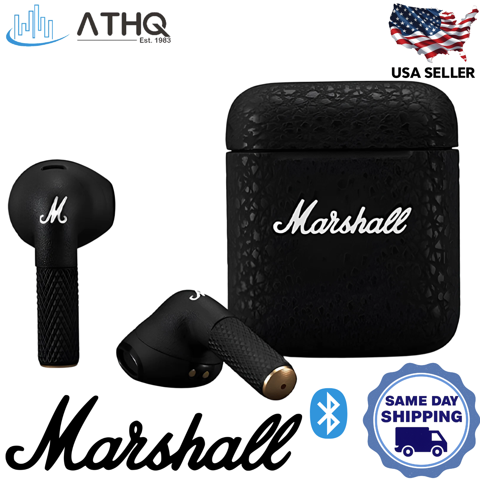 Marshall Minor III Bluetooth Earbuds True Wireless In-Ear Sport