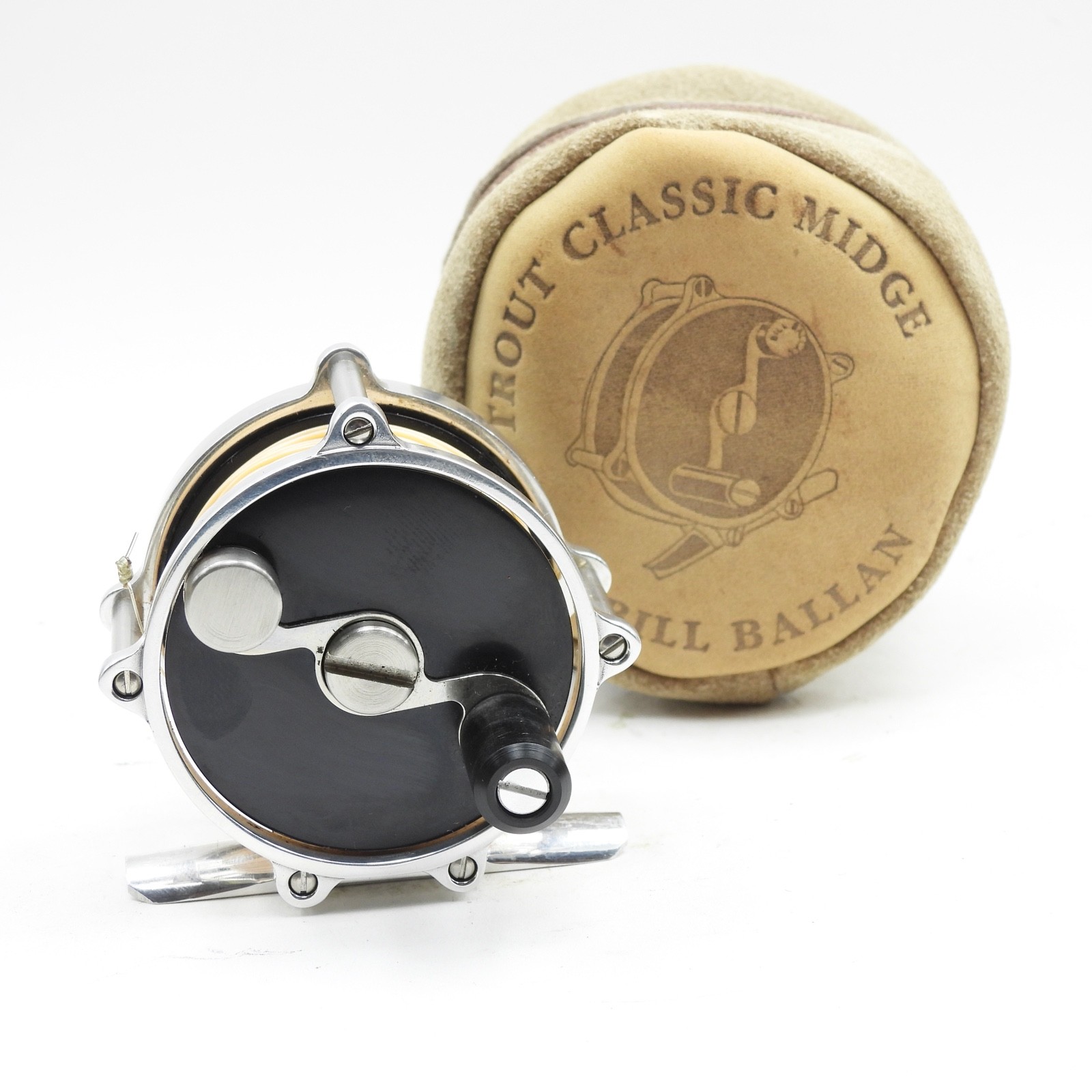 Bill Ballan “Classic Midge” Fly Fishing Reel. W/ Case. | eBay