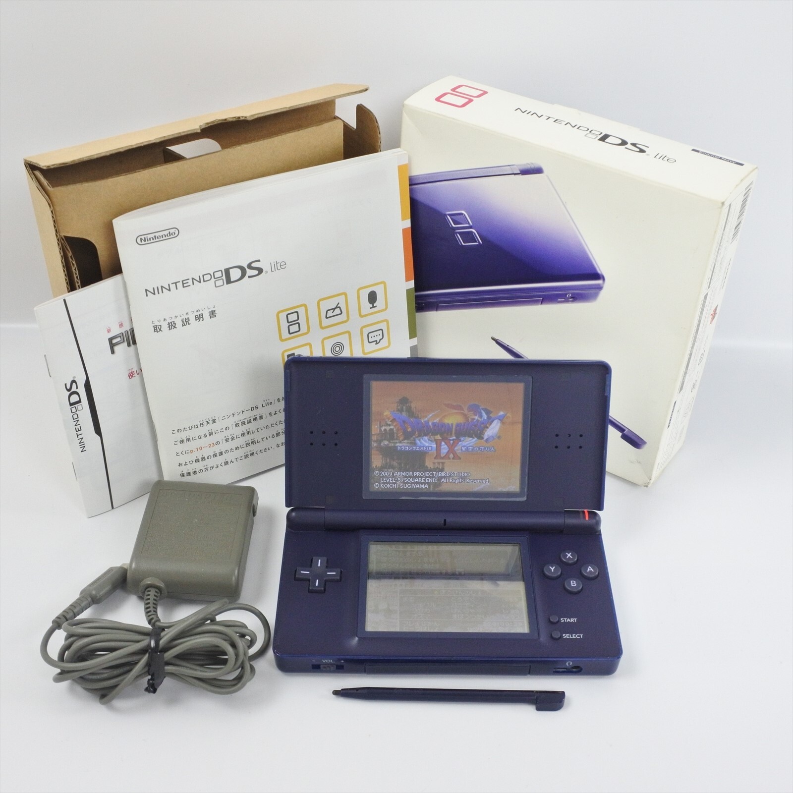 Nintendo DS Lite Console ENAMEL NAVY Boxed UJF11349760 nds | eBay