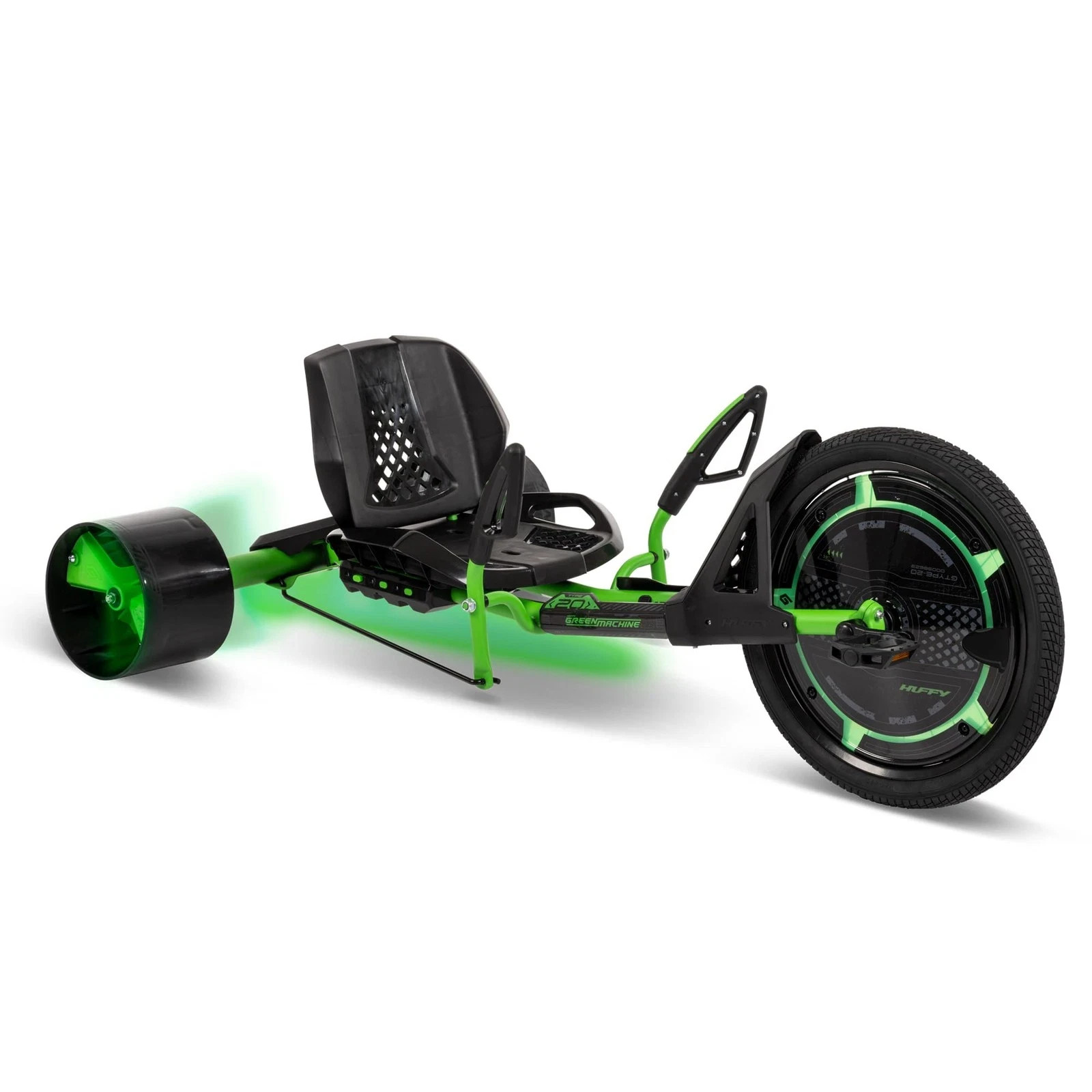 Green Machine 20 Inch Drift Trike, Sleek Ergonomic Design