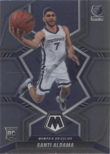 Santi Aldama Lot (12) RCsx10 Orange Flash Prizm Optic Rated Mosaic