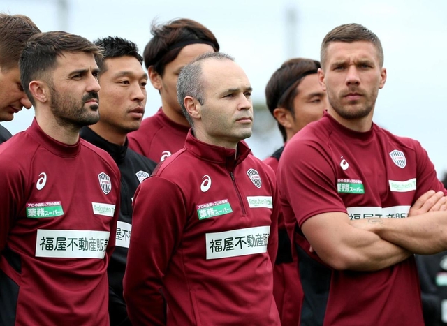 ビジャ、イニエスタ、ポドルスキの頭文字並べると…存在感、待遇…全て