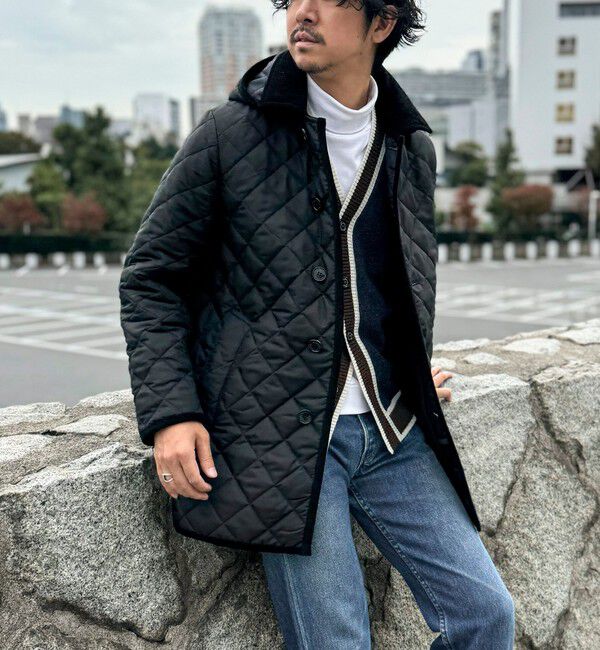 Traditional weatherwear】別注 DERBY HOOD キルティングジャケット