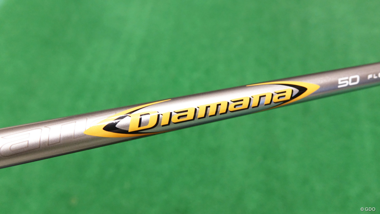 三菱ケミカルと共同開発した純正シャフト「ディアマナ 50 for Callaway