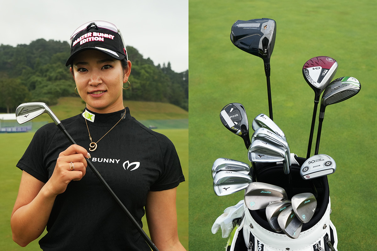 ムチッとした打感が好き…」 原英莉花は手嶋多一と同じアイアンに