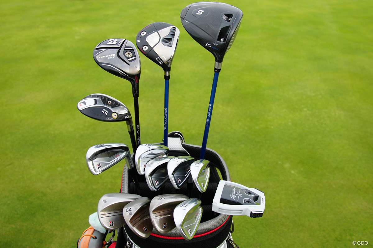 馬場咲希の14本 新「BX2 HT」フェアウェイウッドに「BRM2」ウェッジ