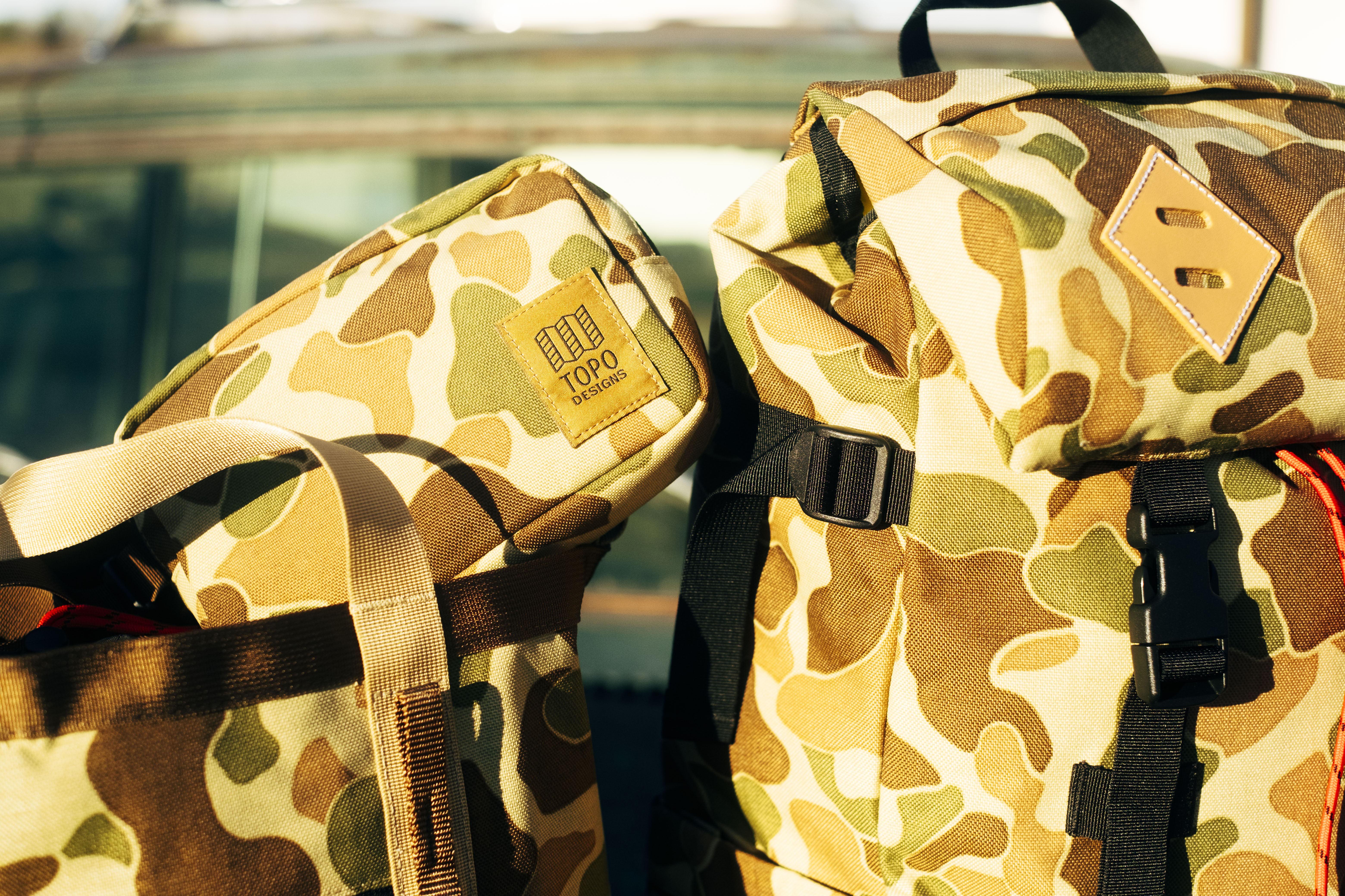 Duck Camo Cosmos Backpack | 22L Climbing Inspired Backpack – Topo