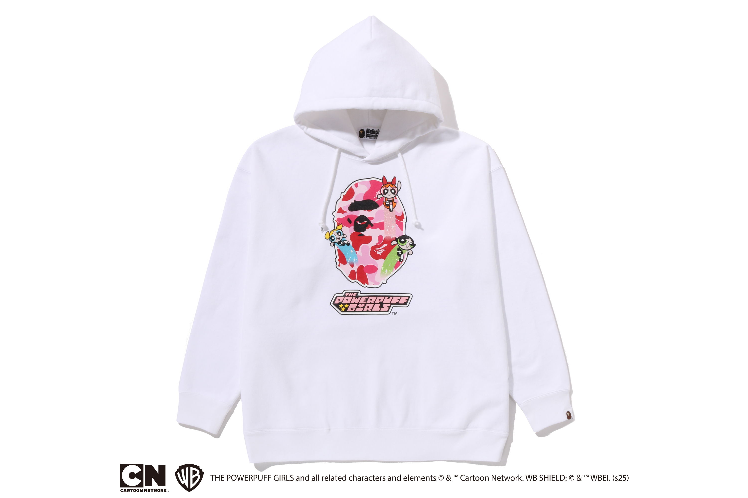 BAPE®︎ x THE POWERPUFF GIRLS」APE HEADやBABY MILO®が3人のヒロイン