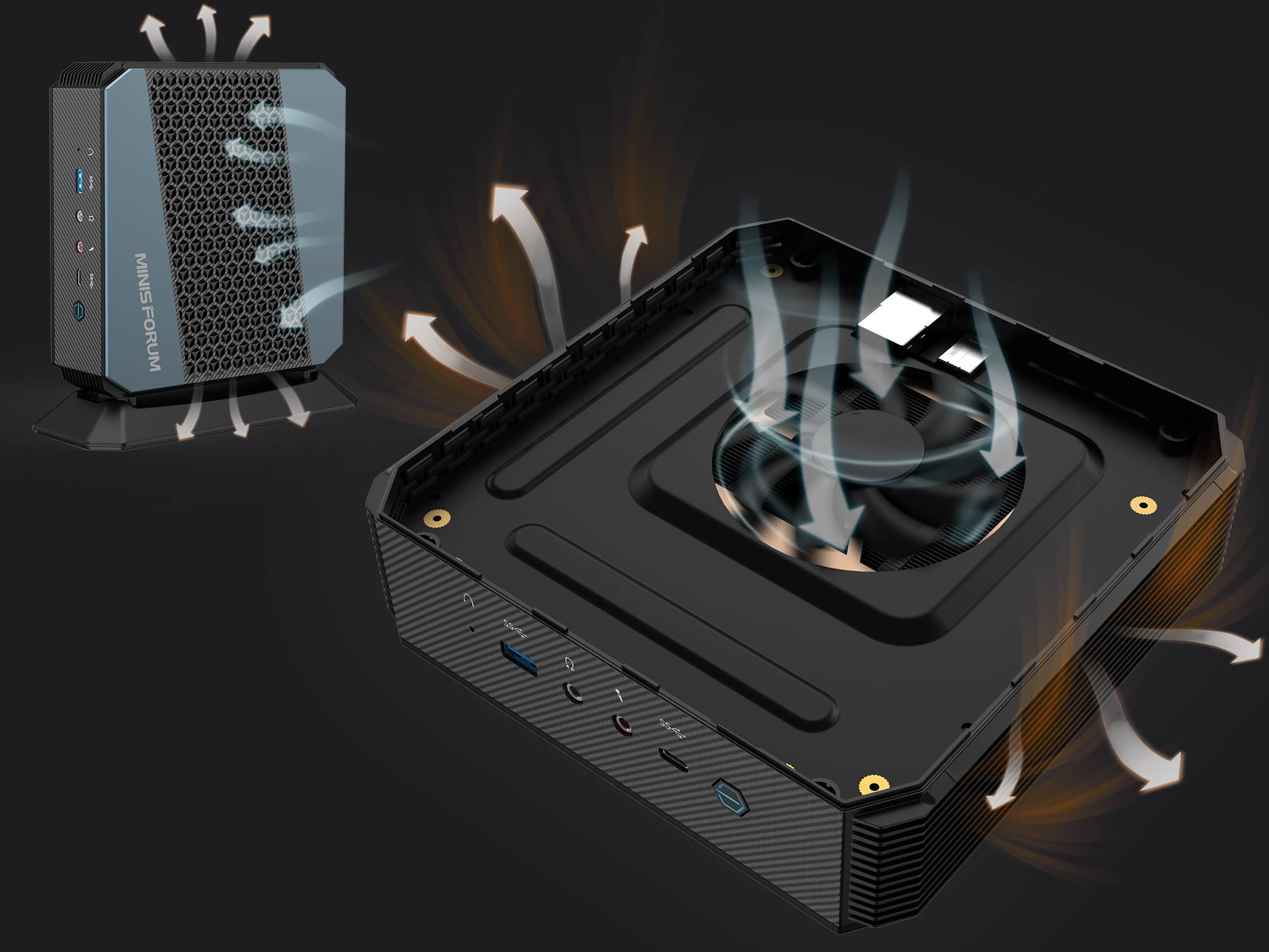 Zen 3」採用AMD Ryzen 9 5900HX搭載の「EliteMini HX90」日本公式