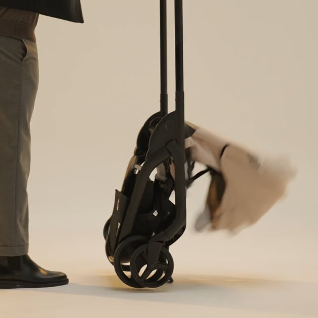 バガブー ドラゴンフライ A型ストローラー グレーメランジ sun canopy