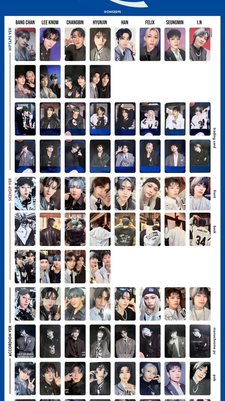 10 件の「バンチャン トレカ一覧」のアイデアを今すぐ保存 | スキズ