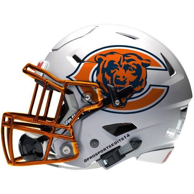 Chicago Bears Concept Helmet