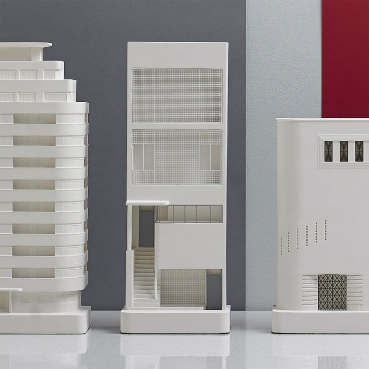 Lescaze House architectural model