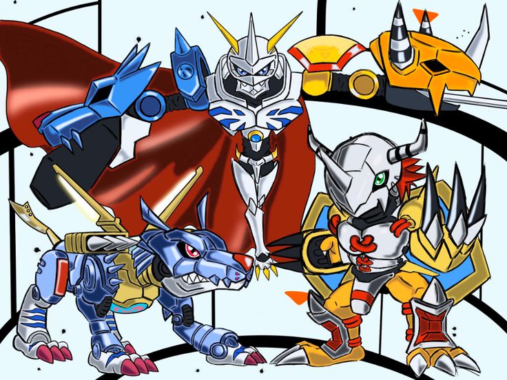 メタルガルルモン オメガモン ウォーグレイモン メタルガルルモン