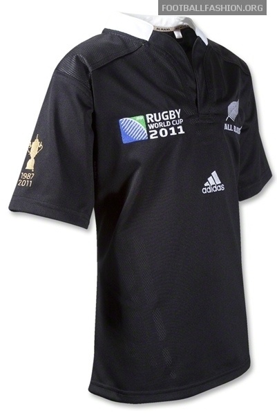 ラグビーワールドカップ2011年オールブラックス限定ユニフォーム