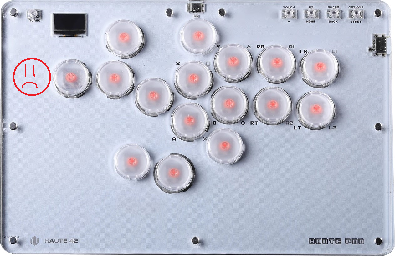 レバーレスコントローラーって、なんで16個もアーケードボタンついてる