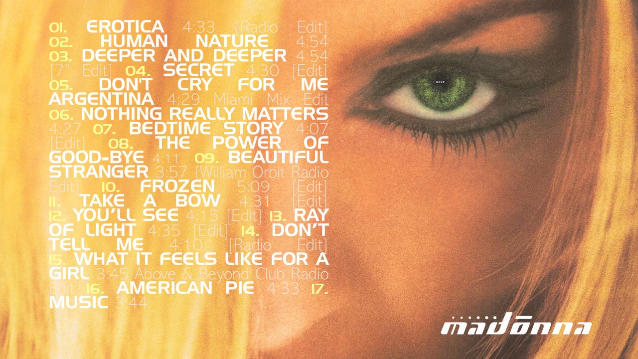 My own version of GHV2 : r/Madonna