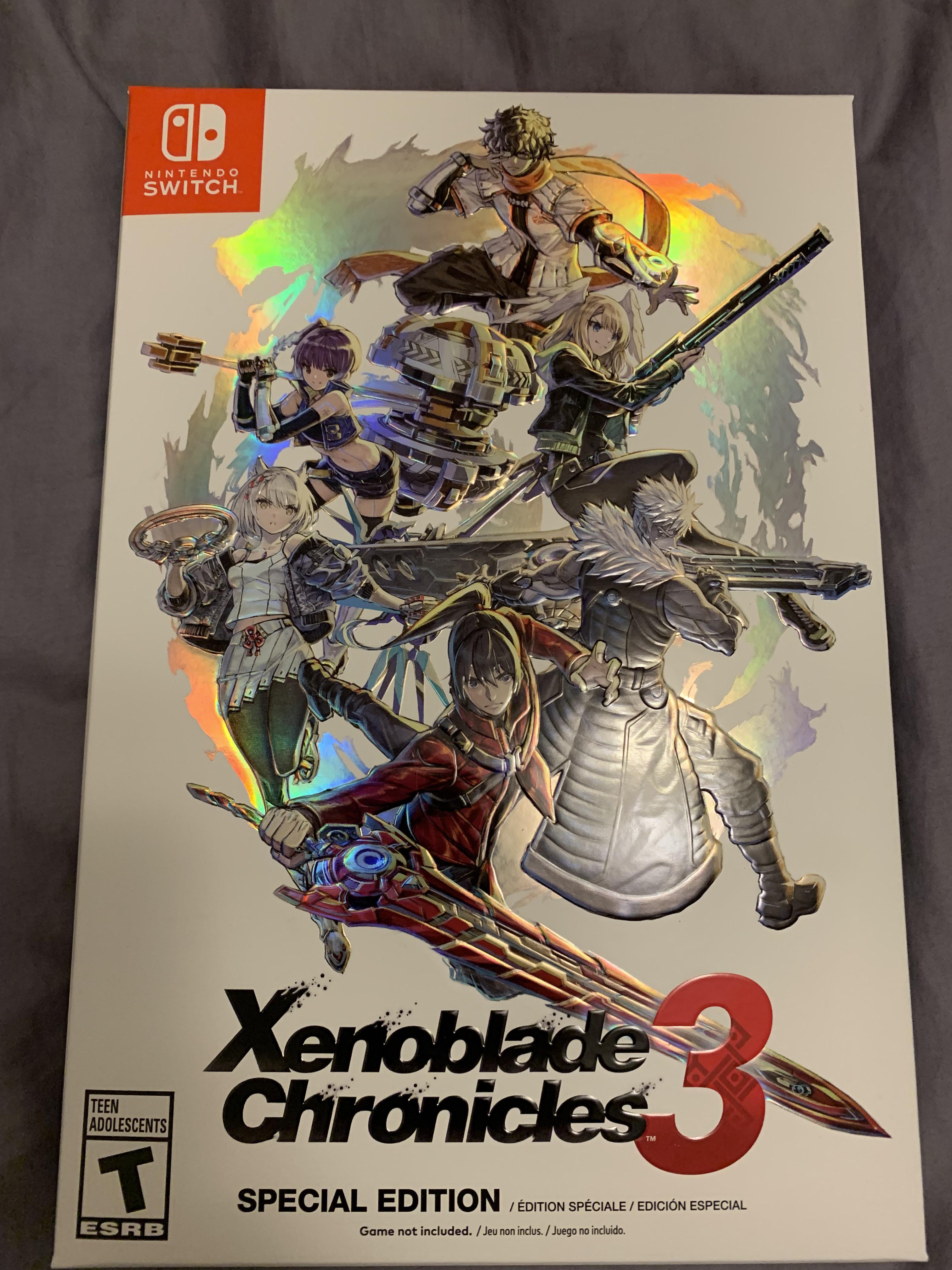 Xenoblade Chronicles 3 collectors edition in hand. : r/NSCollectors
