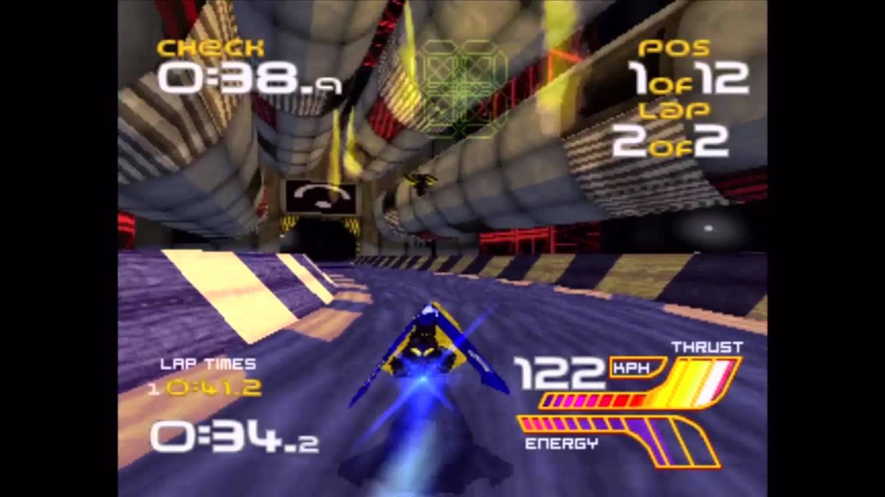 Wipeout XL (PS1) Gameplay - YouTube