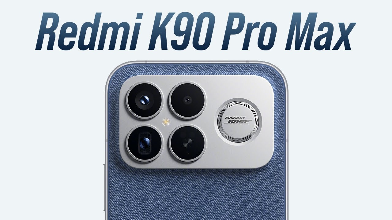 Redmi K90 Pro Max Official First Look - CLEAN DESIGN! - YouTube