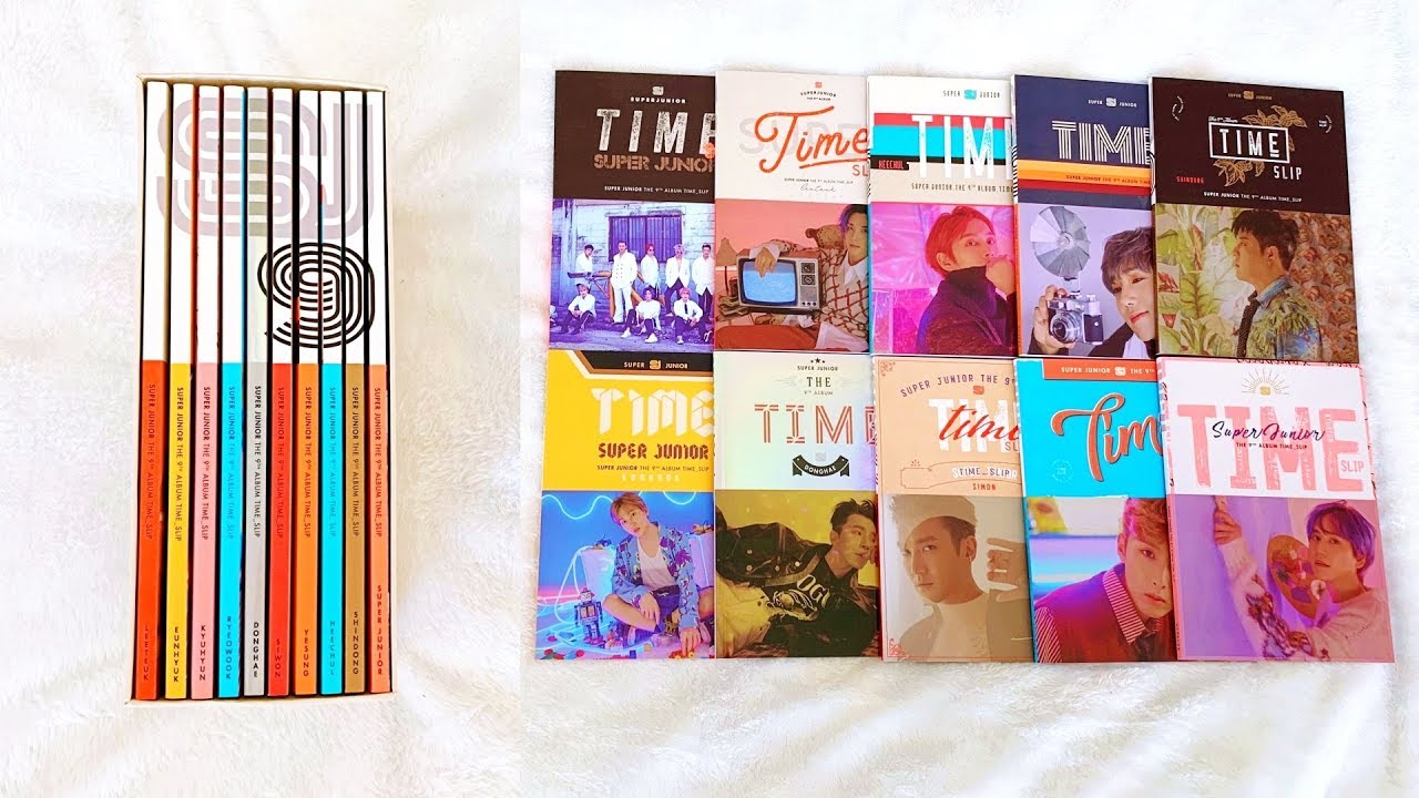 ✨👏🏽A Super (Long) Unboxing of Super Junior 슈퍼주니어 9th Album