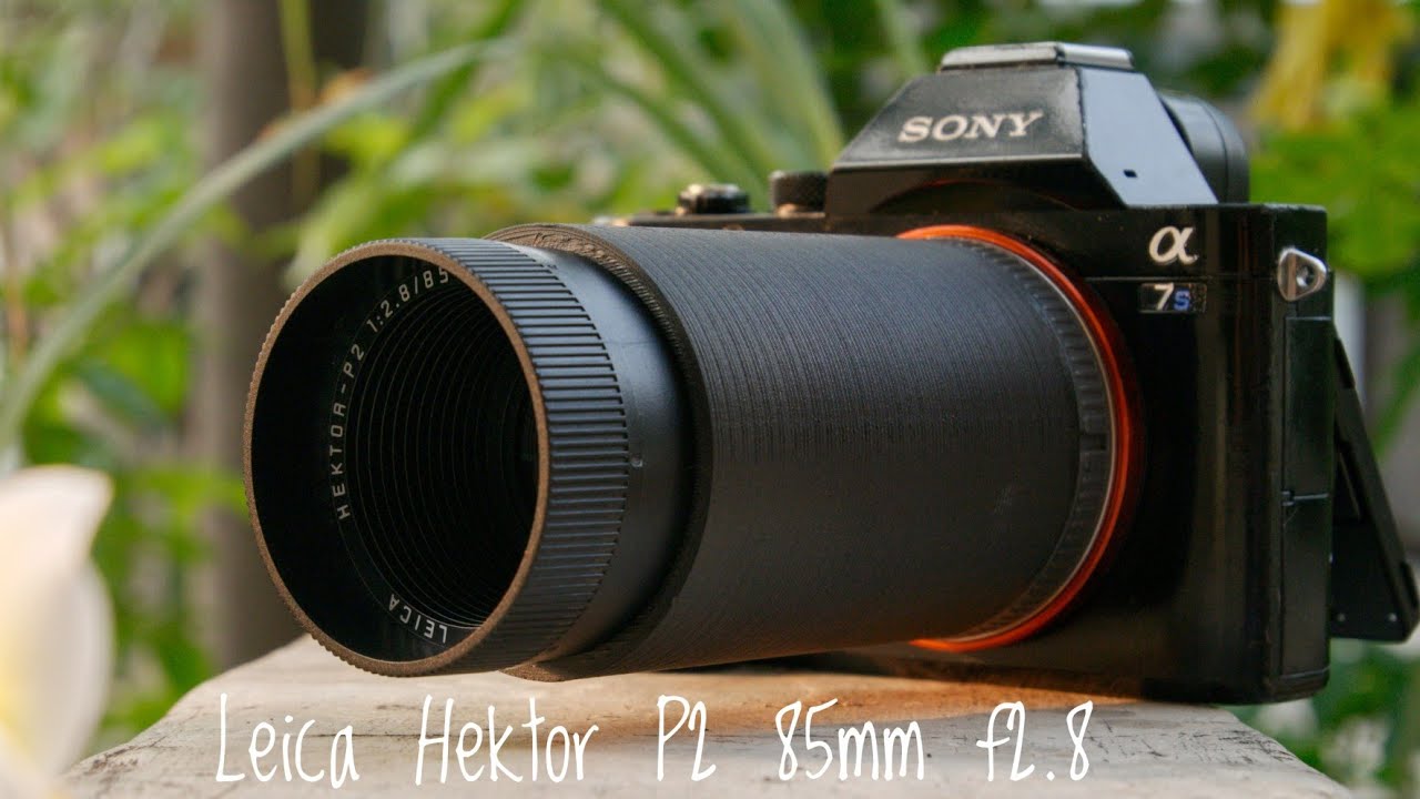 Leica Hektor P2 85mm f2.8 Projector Lens Overview (Adapted To Sony