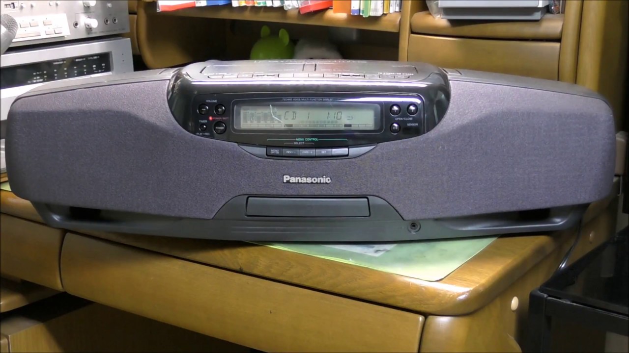 Panasonic RX-DT901 バブルラジカセ - YouTube