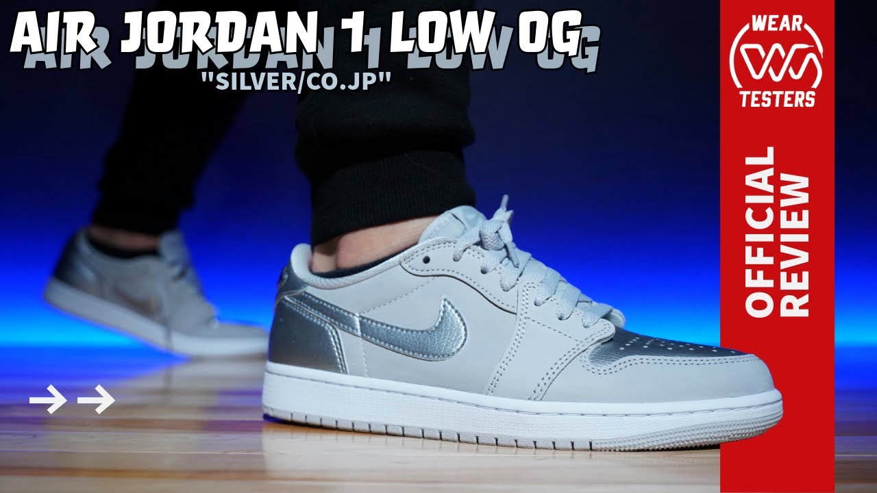 Air Jordan 1 Low OG Silver - YouTube