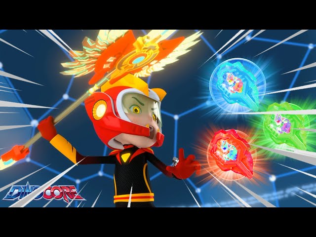 DinoCore Heroes] 1 HOURS FULL SEASON 2🦸‍♂️Heros Dinosaur Kids