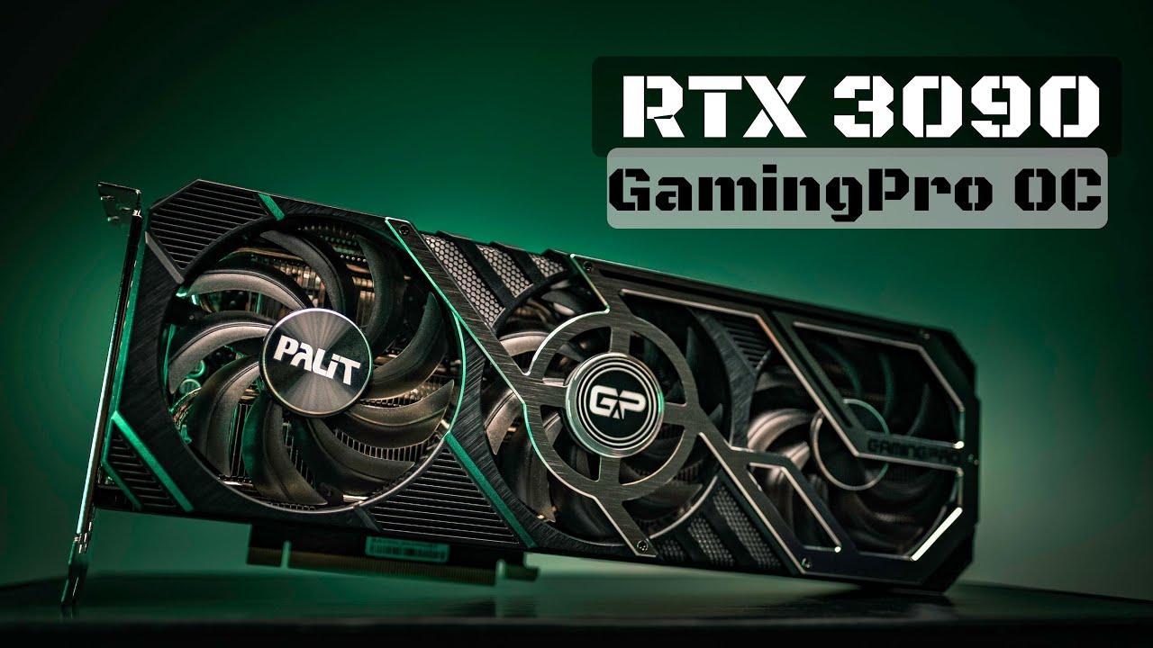Palit RTX3090 GamingPro OC Unboxing - YouTube
