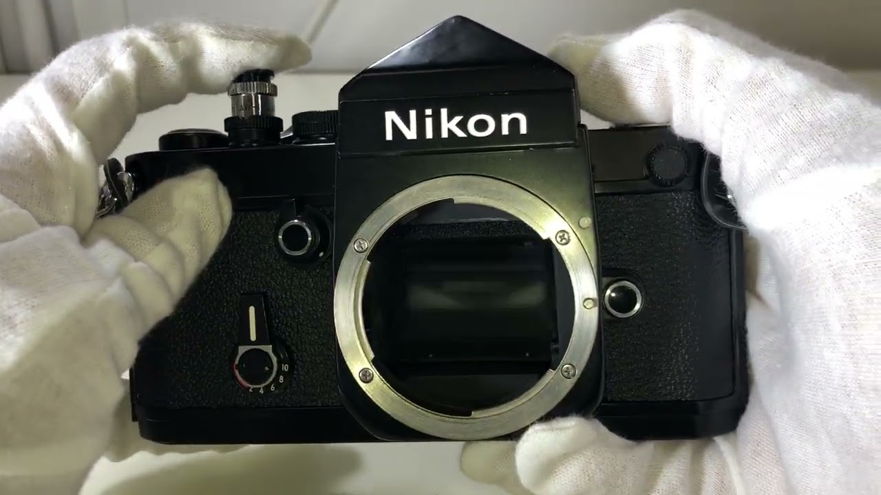 Nikon F2 アイレベル ブラックボディの動作確認 - YouTube