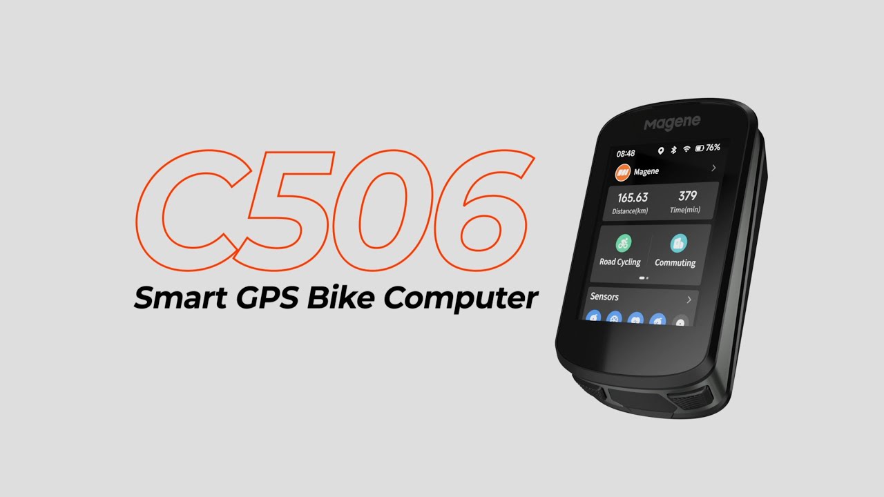 Magene C506 GPS ナビ サイコン マウント付き タッチパネル式 Amazon