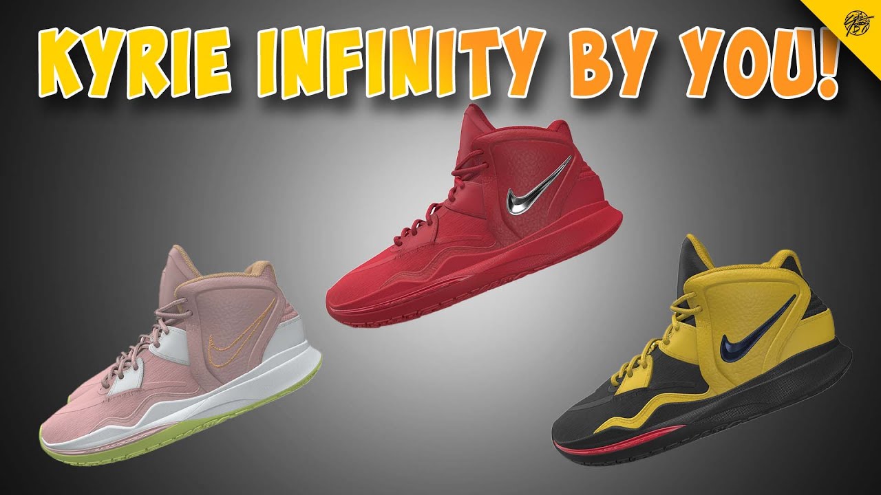 Designing the Nike Kyrie INFINITY on NIKE BY YOU! - YouTube