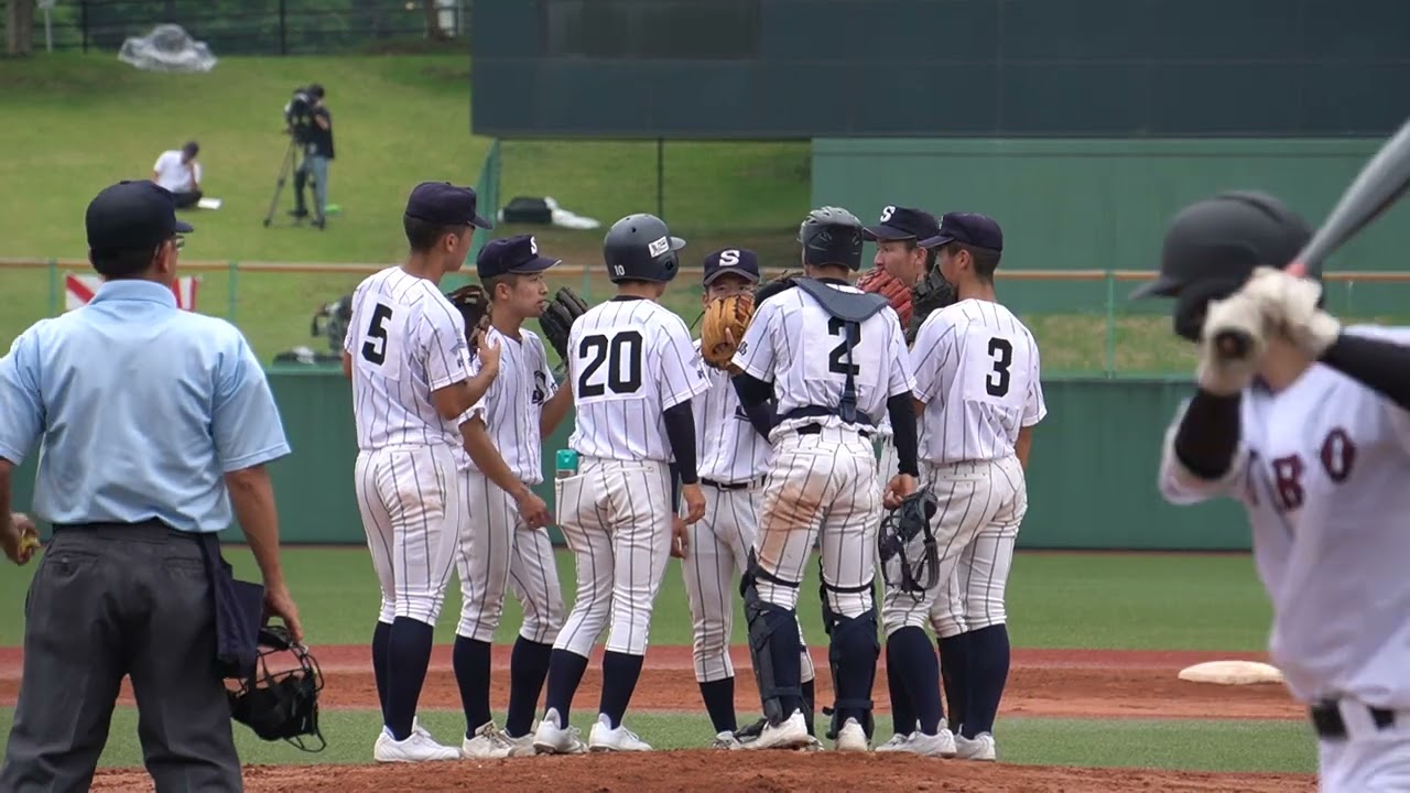 広島新庄高校野球部プレー集(2回戦) 2022年(令和4年) - YouTube