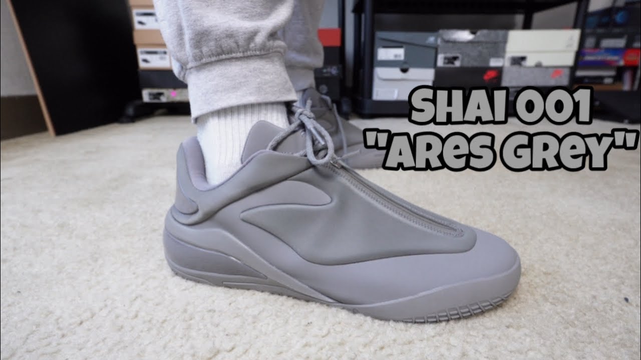 Converse SHAI 001 “Iron Grey” Unboxing + Review + On Feet ! - YouTube