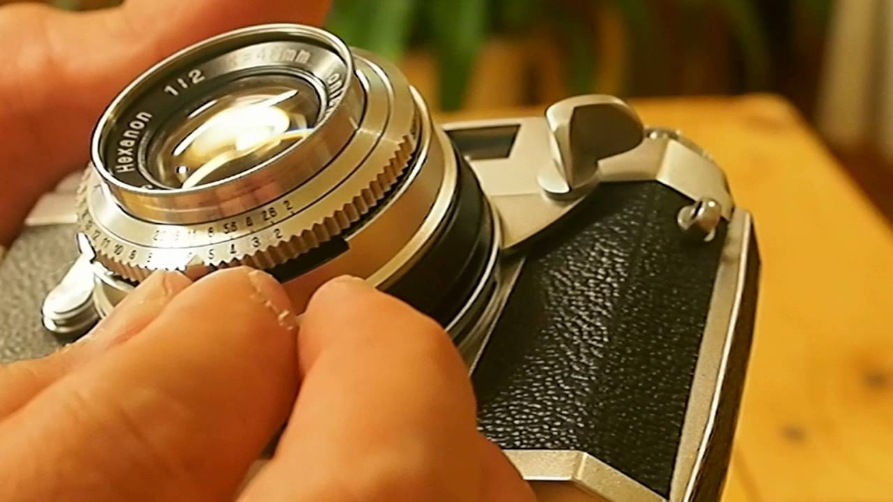 小西六コニカⅢの使い方 - YouTube