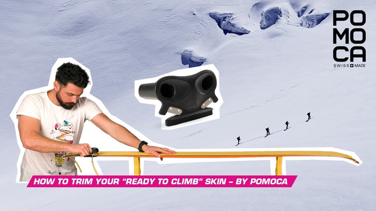 □23-24□薄く、軽量で、かさばらないクライミングスキン□pomoca