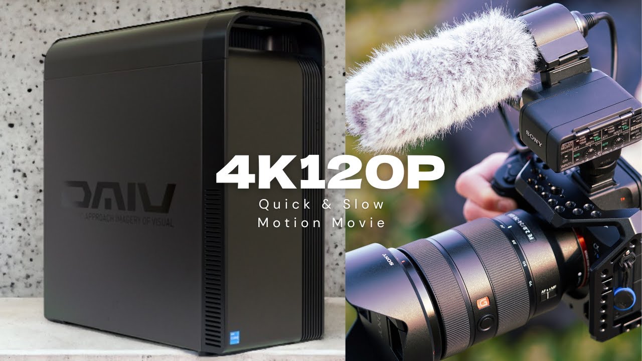 DAIV FX-I7G7Sで4K120P動画編集ができるPCスペックか検証するよ - YouTube