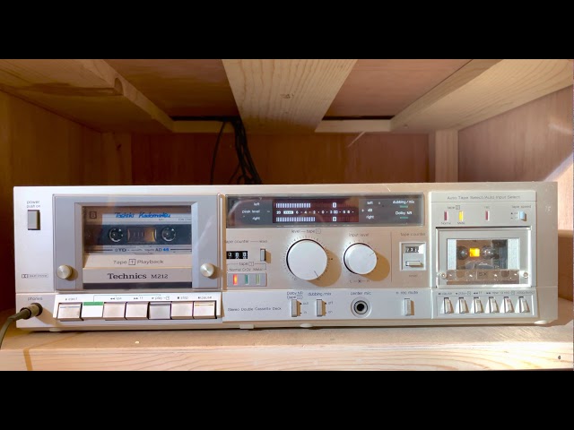 Compact Cassette demo for Technics M-212 Dual Deck. - YouTube
