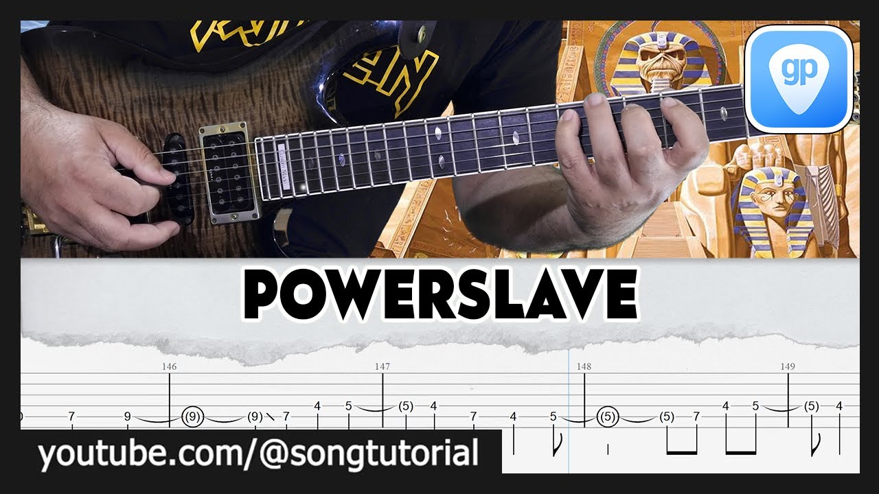 Iron Maiden | Powerslave | TAB | Guitar Cover | Lesson - YouTube