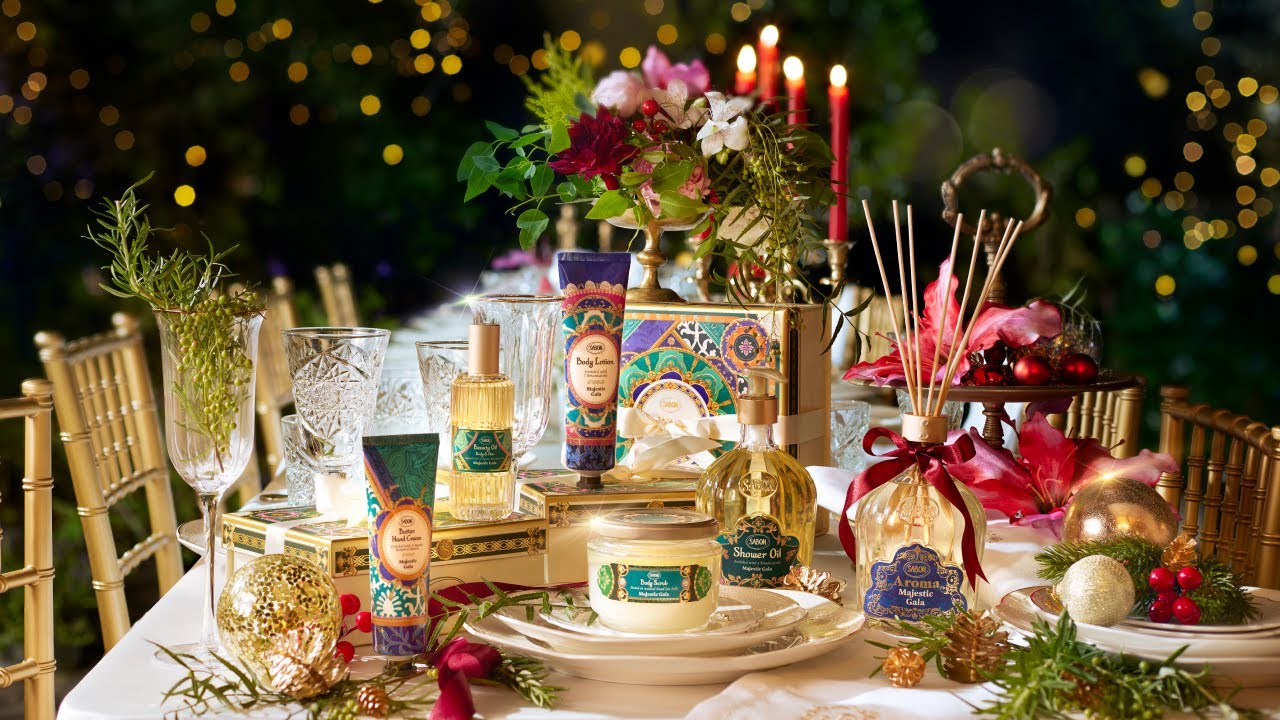 ホリデーコレクション「マジェスティック・ガラ」 | SABON サボン