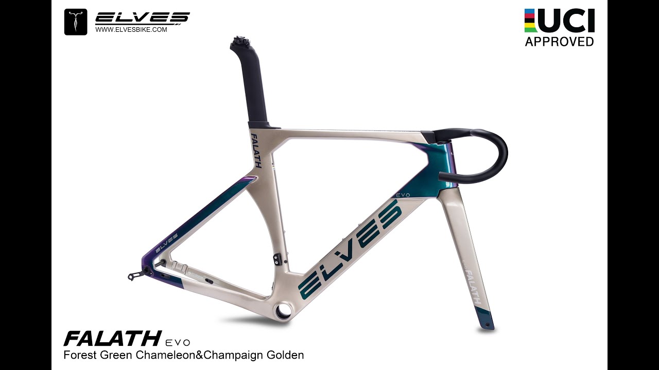 エルヴス ファラス エヴォ ディスクブレーキフルカーボンフレーム