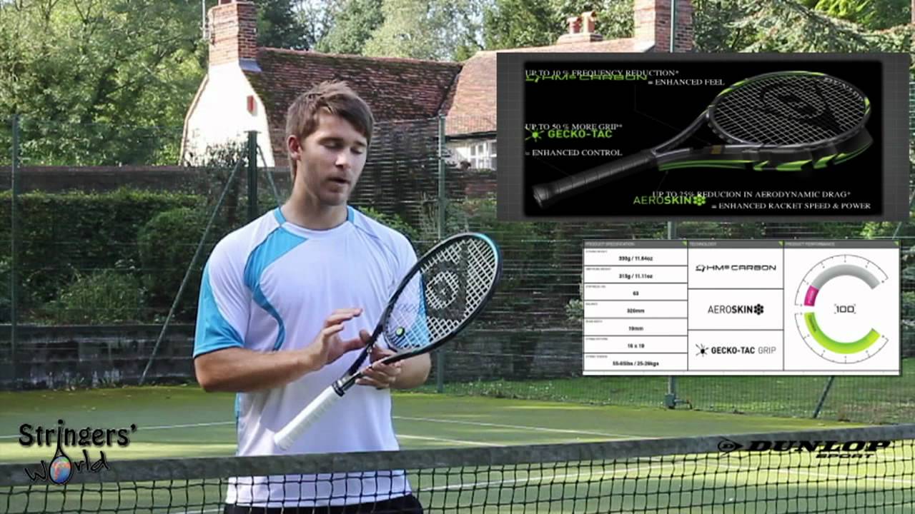 Dunlop Biomimetic 100 Tennis Racket Review by Stringers' World